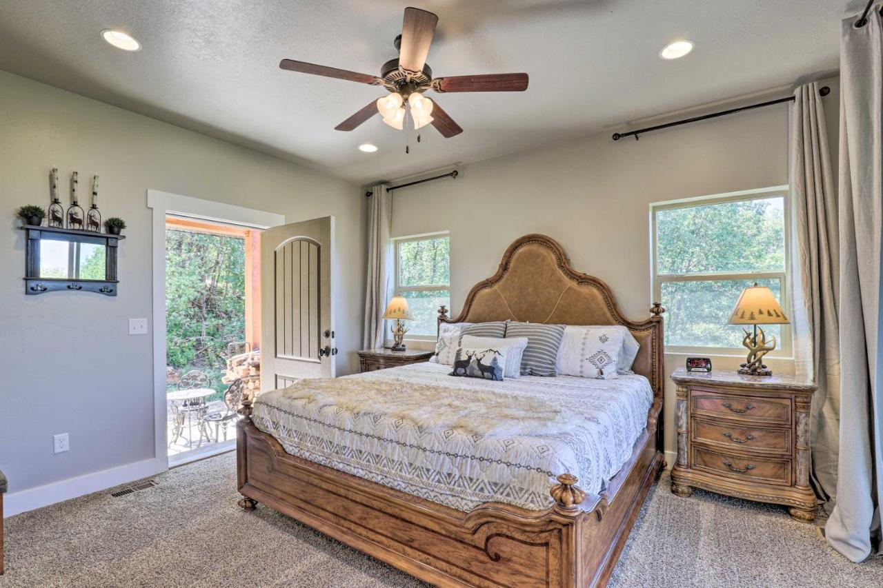Spacious Resort Cabin in Manti-La Sal Mtns! Fairview Exterior foto