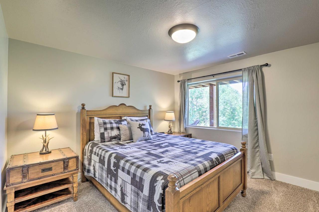 Spacious Resort Cabin in Manti-La Sal Mtns! Fairview Exterior foto